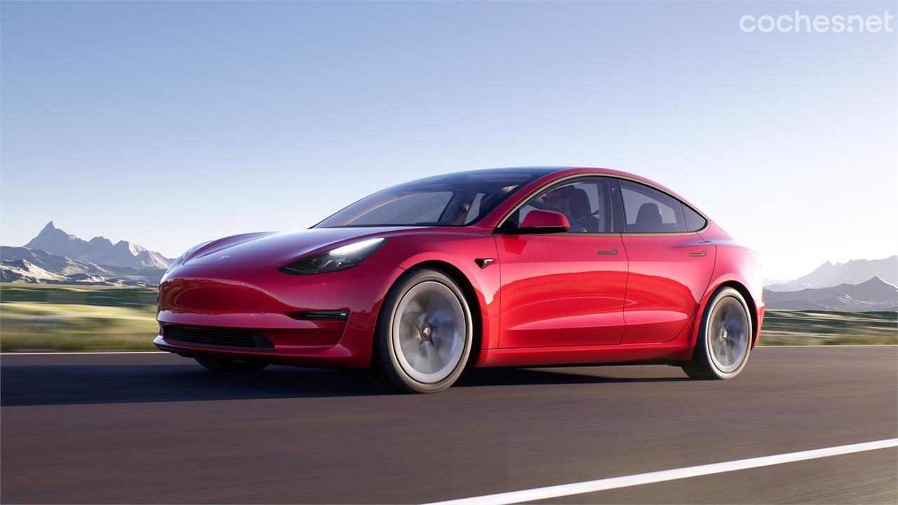 El Model 3 es el modelo más vendido de Tesla.