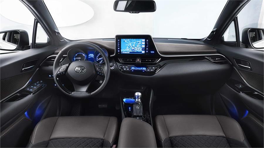 Toyota C-HR: Así es su interior