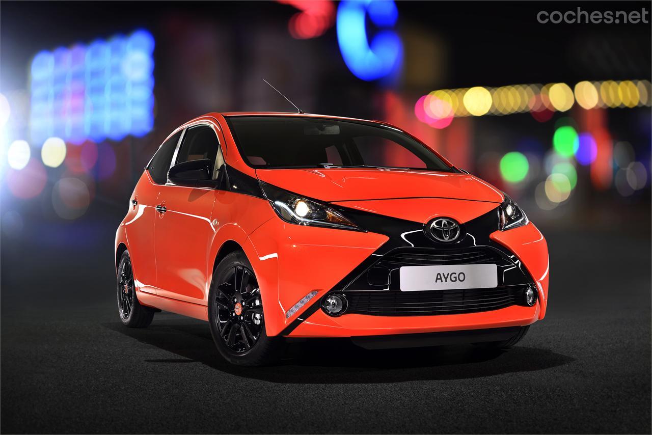 El curioso frontal en forma de "X" es uno de los rasgos más representativos de esta nueva generación del Aygo.