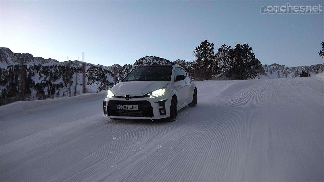 La tercera y última prueba la realizamos dentro de la estación de esquí de Grau Roig dentro del espectacular dominio esquiable de Grandvalira.