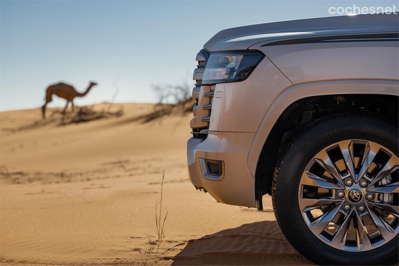 Toyota Land Cruiser 300 y desierto: una buena combinación para disfrutar de la conducción todoterreno. 