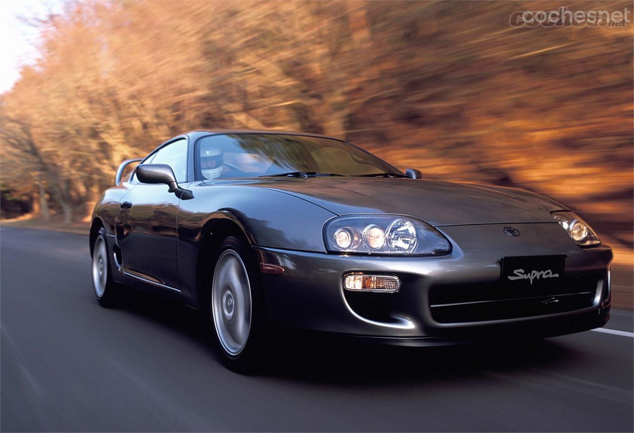 La última generación del Toyota Supra (A80) estuvo a la venta entre 1993 y 2002.