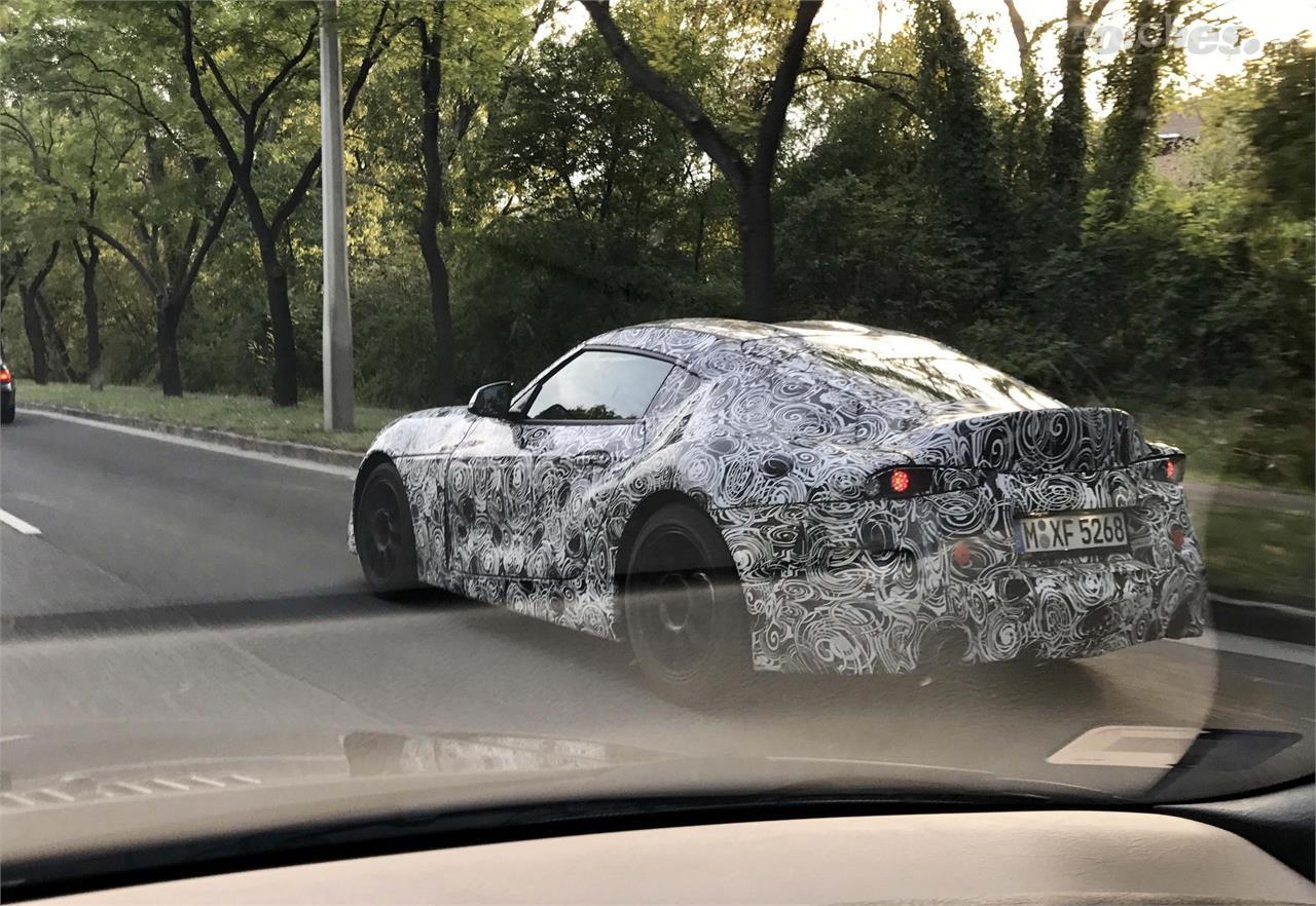 Toyota Supra 2018, cazado