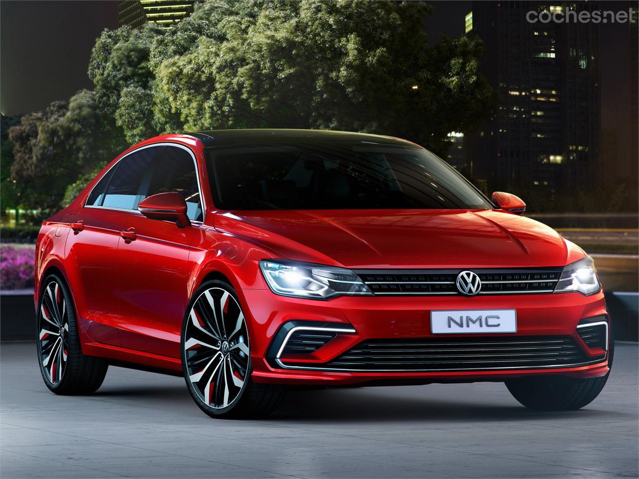 Finalmente, el New Midsize Coupé Concept anticipaba un futuro Jetta, no el presentado hoy.