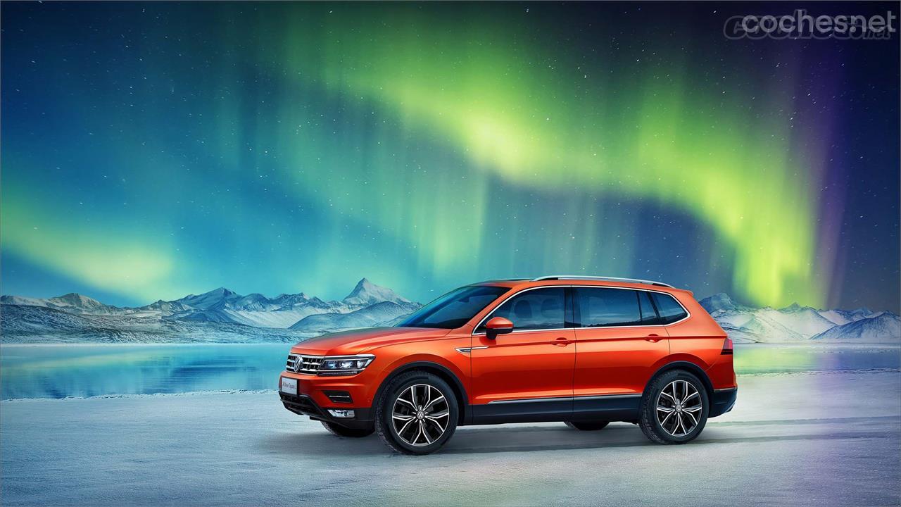 Volkswagen Tigual L para el mercado Chino, un coche que se convertirá en el Tiguan Allspace en Europa y Estados Unidos.