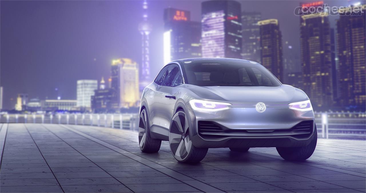 Volkswagen I.D. Crozz Concept: SUV, coupé y eléctrico