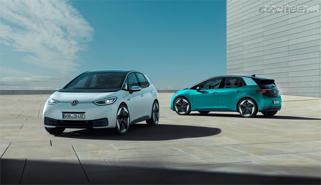 El ID.3 es el primer modelo 100% eléctrico de la gama ID de Volkswagen.