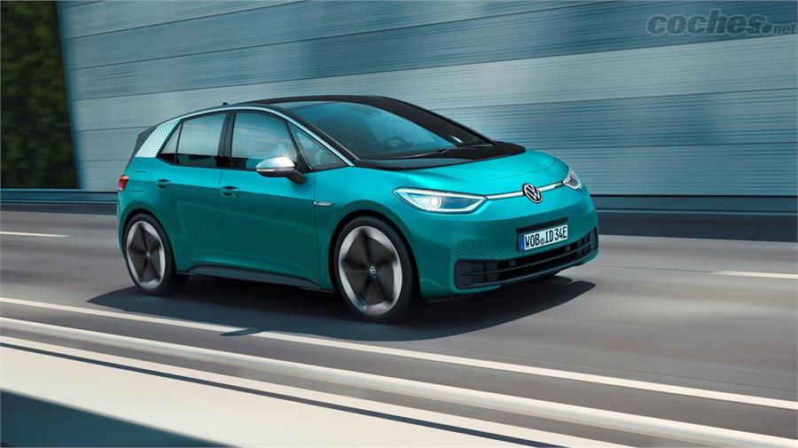 Los pedidos del Volkswagen ID.3 se abrirán en primavera. Las primeras unidades llegarán en verano.
