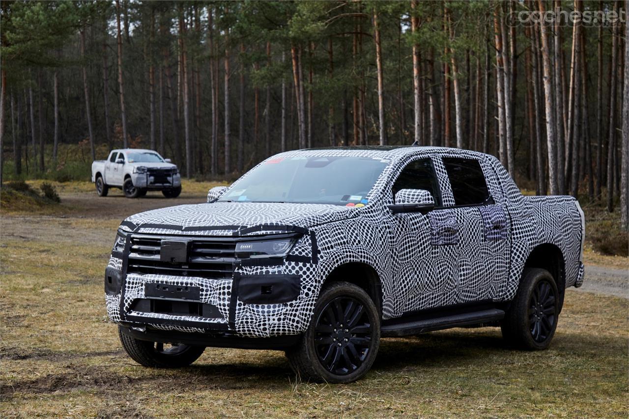 Nuevo Volkswagen Amarok: Adelanto con camuflaje