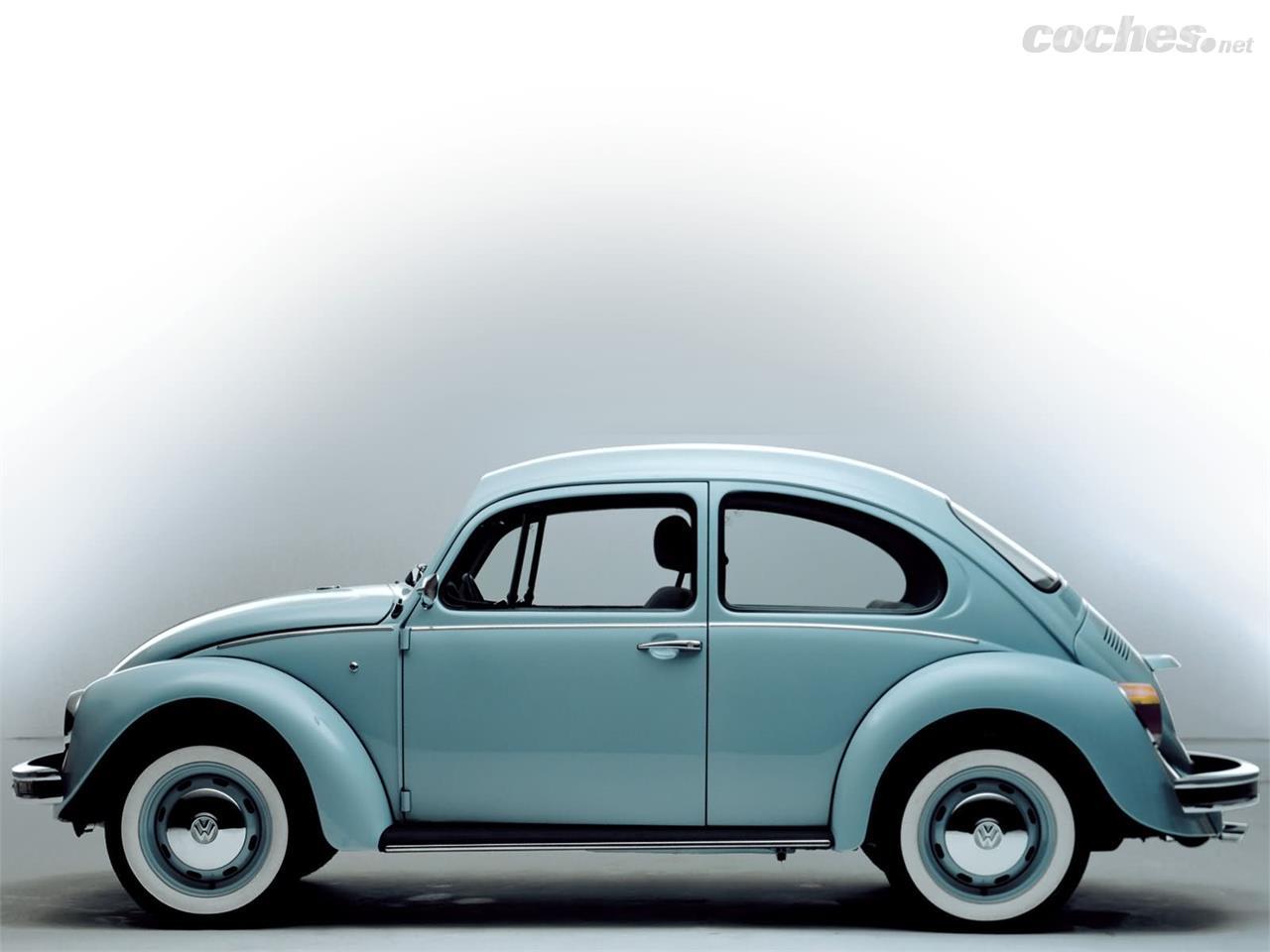 Esta es la versión Última Edición que Volkswagen fabricó en México en 2003, un coche con una carrocería casi idéntica a la del primer Beetle de 1938.