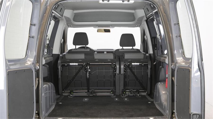 El Volkswagen Caddy Kombi no sólo ofrece más espacio interior sino también una mayor modularidad.