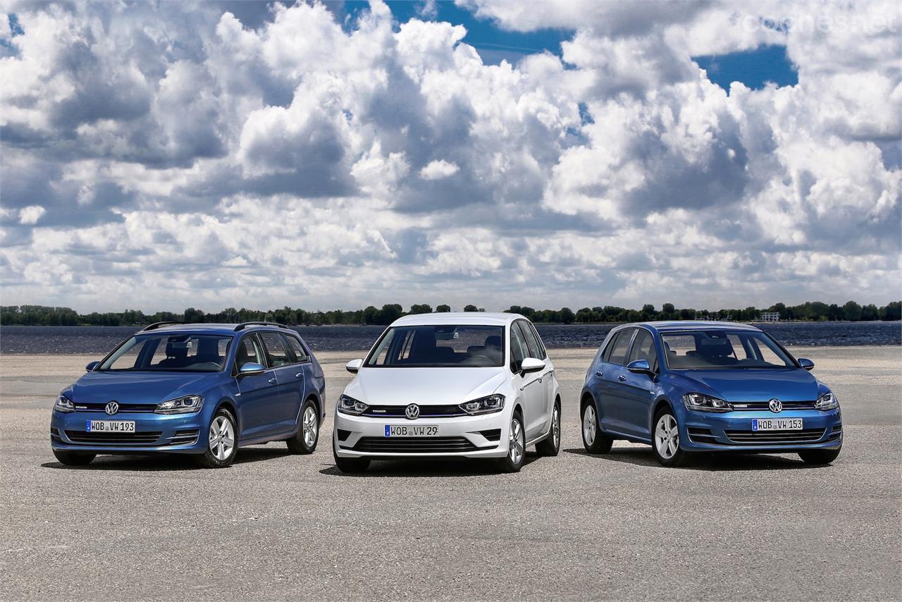 Variant, Sportsvan y compacto: el Golf TSI BlueMotion llega en todas las carrocerías.