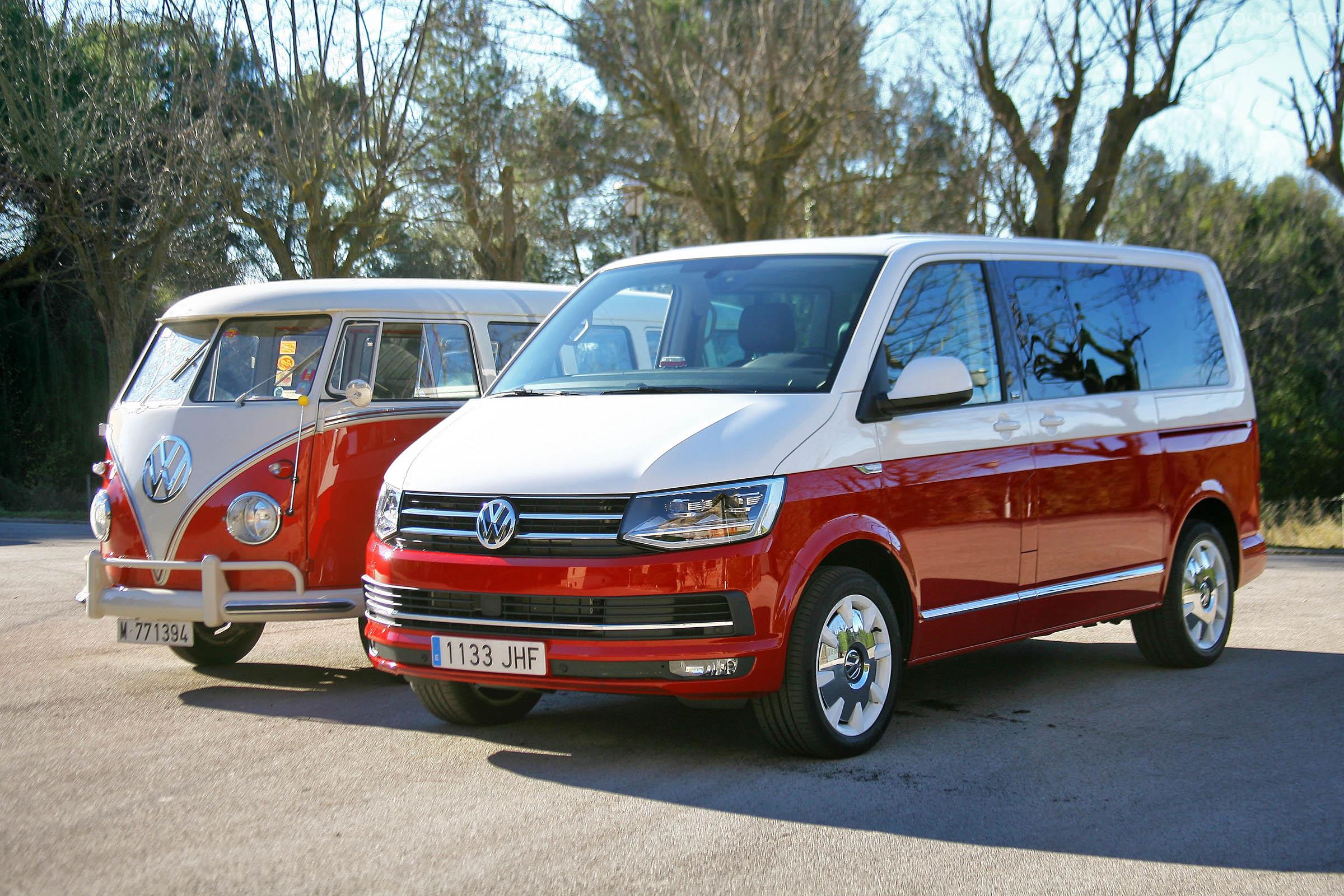 Volkswagen Multivan Generation Six vs T1