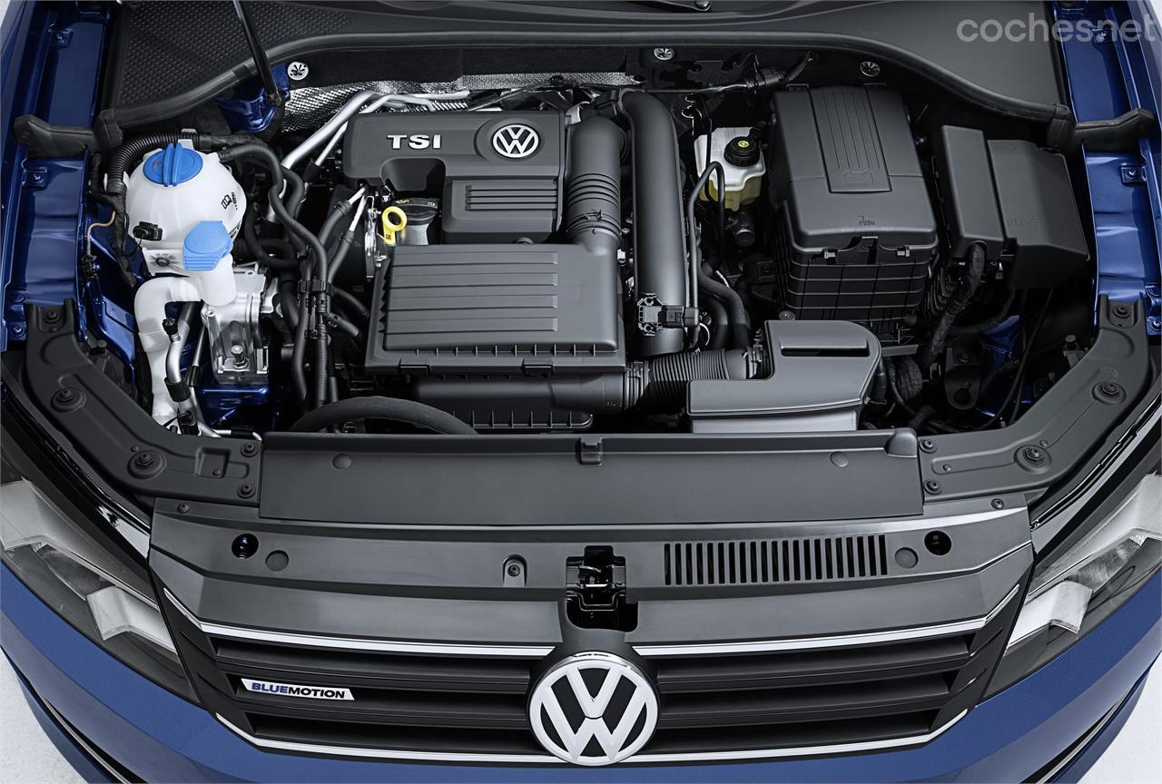 Volkswagen ha incluido su conocido motor de gasolina 1.4 TSI turboalimentado, que da 150 CV.