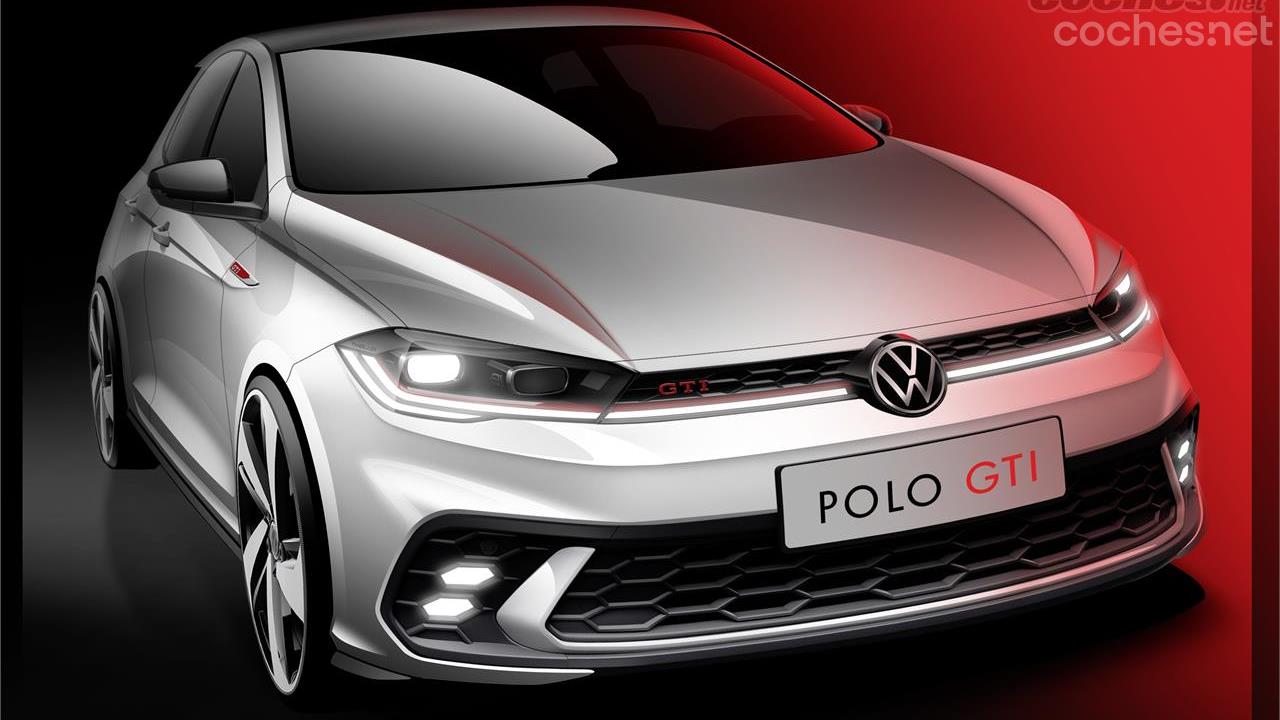 Supresión Claire Alegrarse Nuevo Volkswagen Polo GTI 2021: Primeros bocetos antes de su llegada en  verano | Noticias Coches.net