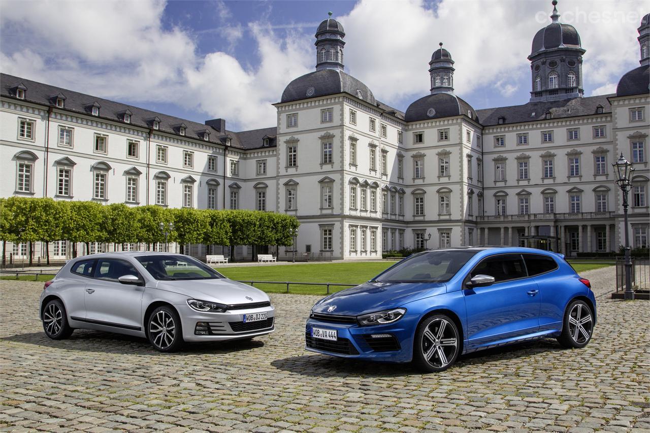 Los Volkswagen Scirocco y Scirocco R estrenarán su "facelift" a partir de agosto.