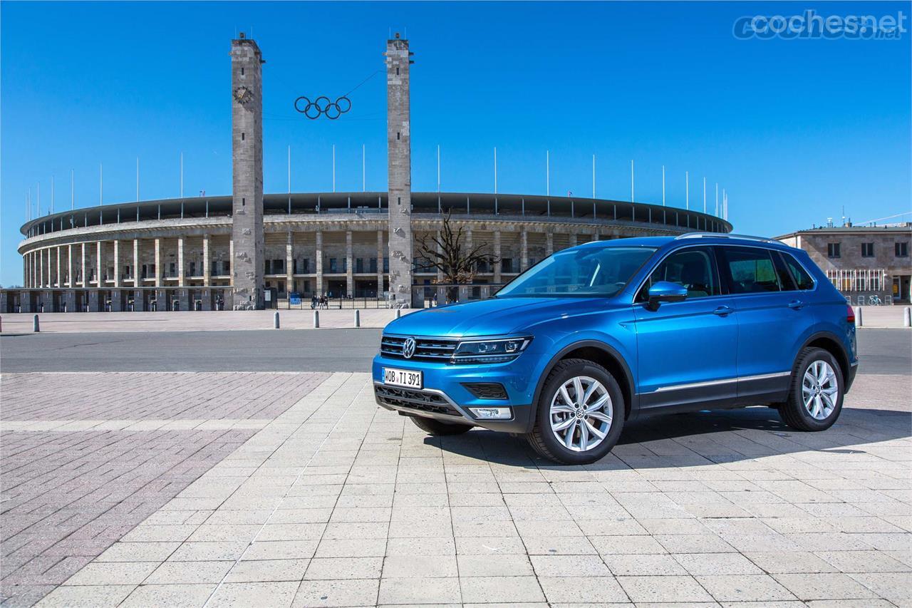 Viajamos hasta Berlín para realizar la primera toma de contacto con el nuevo Tiguan sobre asfalto.