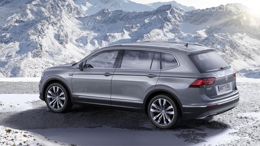 Tiguan allspace размеры