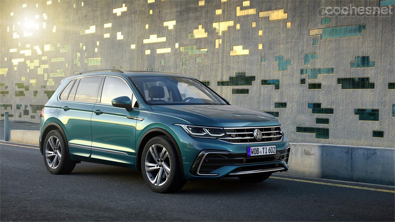 Volkswagen Tiguan: rediseño del frontal y nuevas versiones