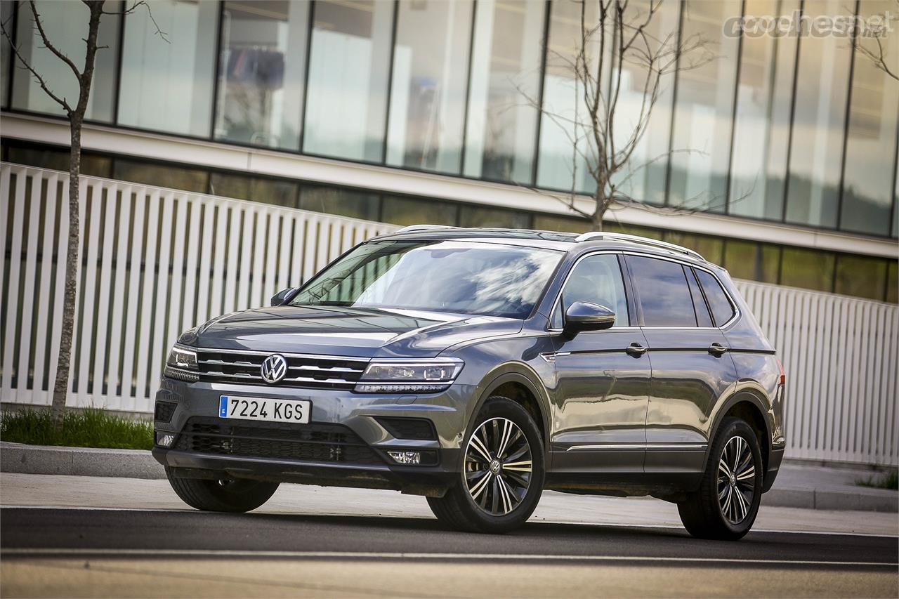 El Allspace es un Tiguan más grande, con siete plazas y con un maletero de mayor capacidad.