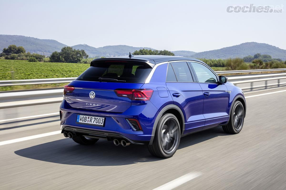 El consumo homologado (WLTP) del Volkswagen T-Roc R es de 8,5 l/100 km.