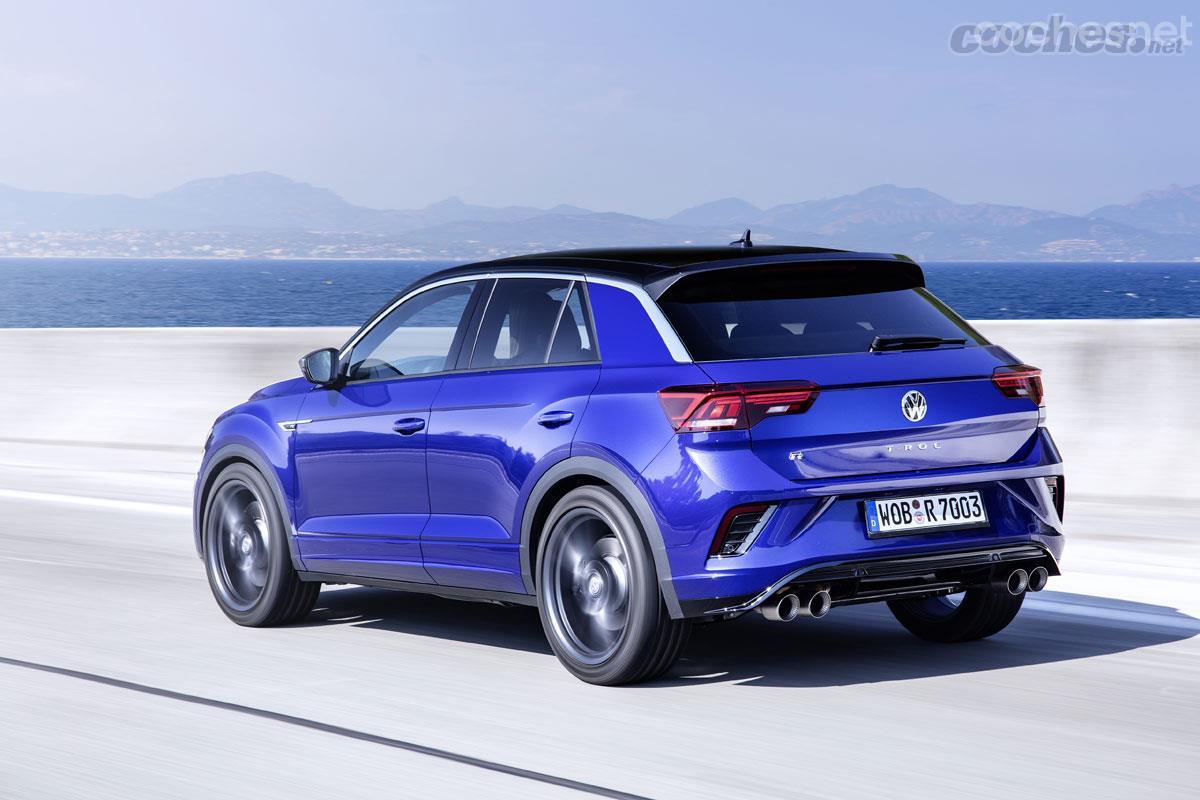 El Volkswagen T-Roc R monta un motor 2.0 TSI con 300 CV.