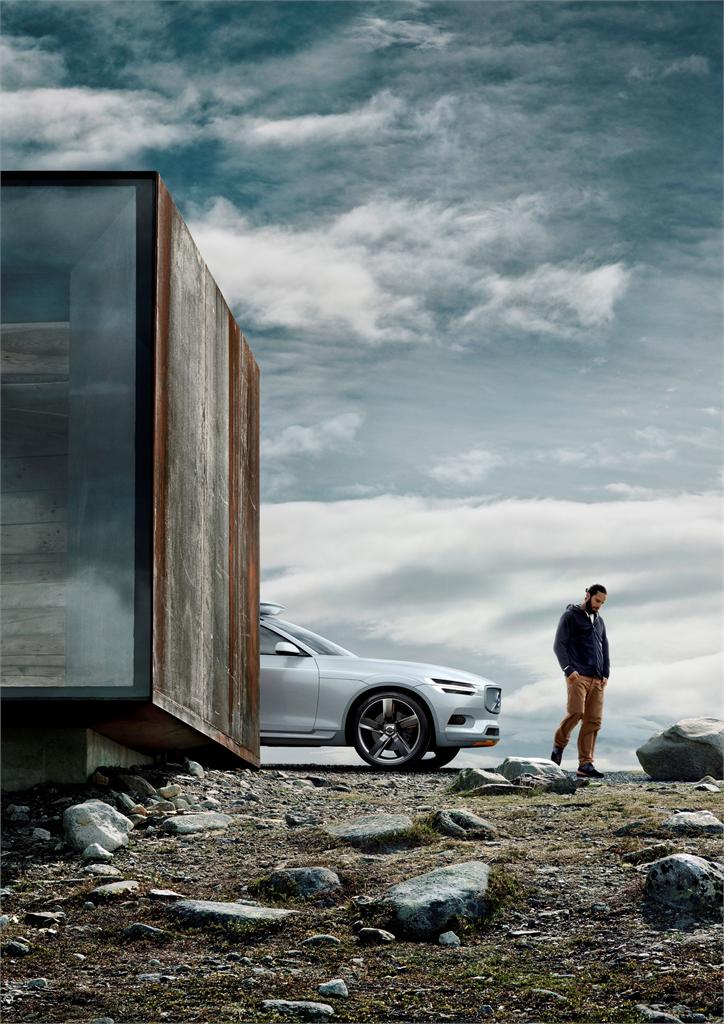 Esta es la primera imagen del concept real que ha publicado Volvo.