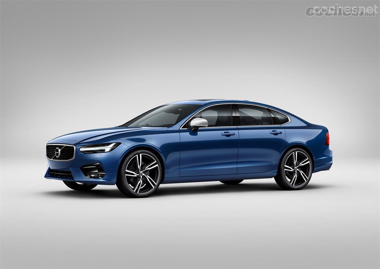 Opiniones de Volvo S90 y V90 R-Design: Chasis y estética deportiva