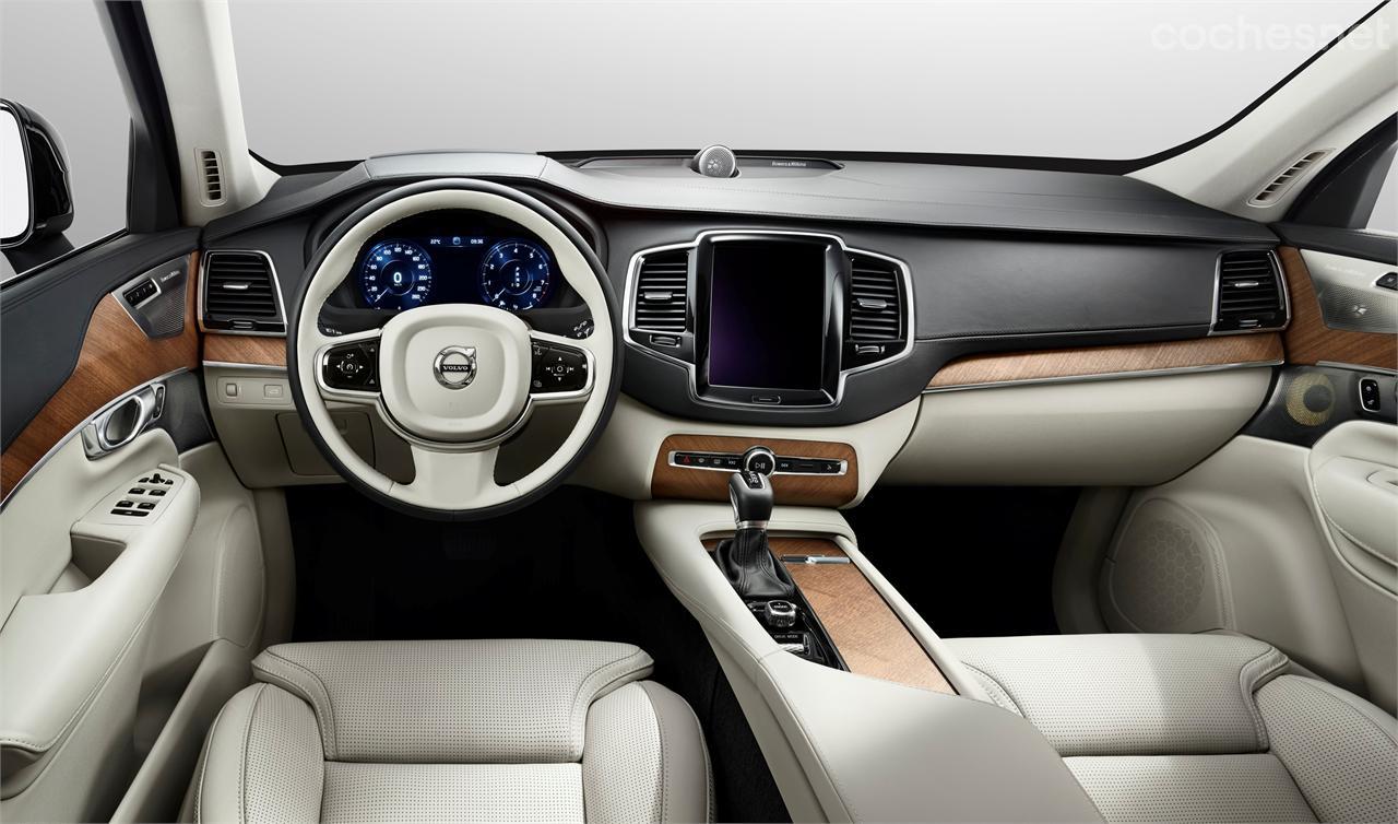 Volvo XC90: Lujoso habitáculo