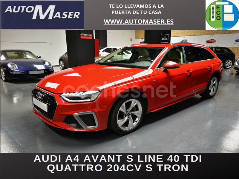 AUDI A4 Avant S line 40 TDI 150kW quattro S tron 5p.