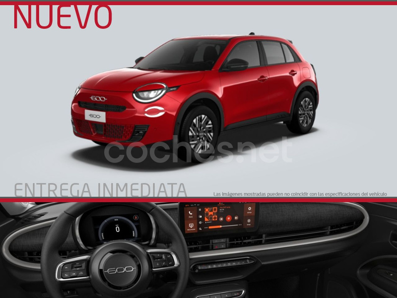 FIAT 600 600e RED 54kwh