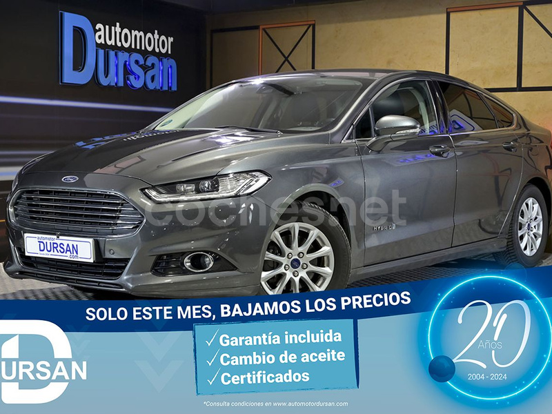 FORD Mondeo 2.0 Hibrido 137kW 187CV Titanium HEV 4p.