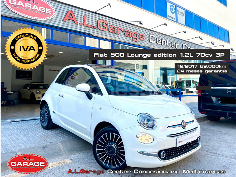 FIAT 500 1.2 8v 51kW 69CV Lounge 3p.