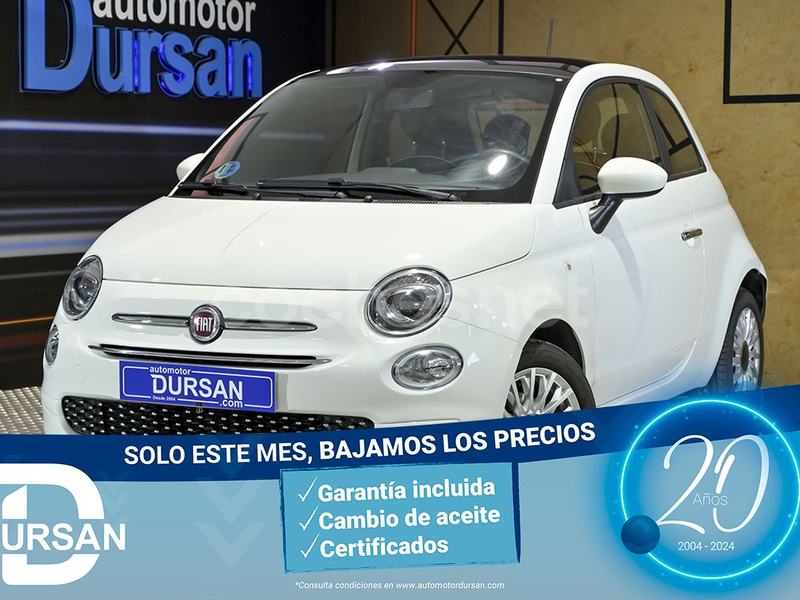 FIAT 500 Lounge 1.0 6v GSE 52KW 70 CV 3p.