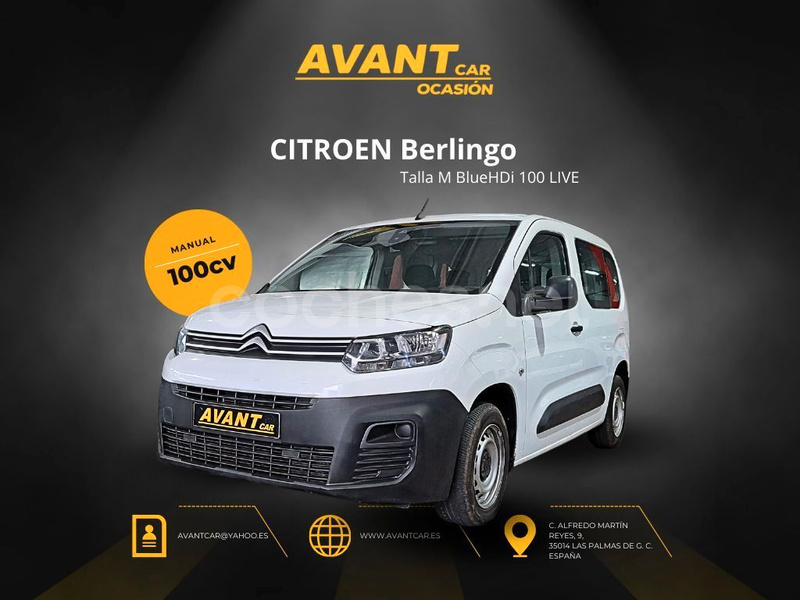 CITROEN Berlingo Talla M BlueHDi 100 SS LIVE