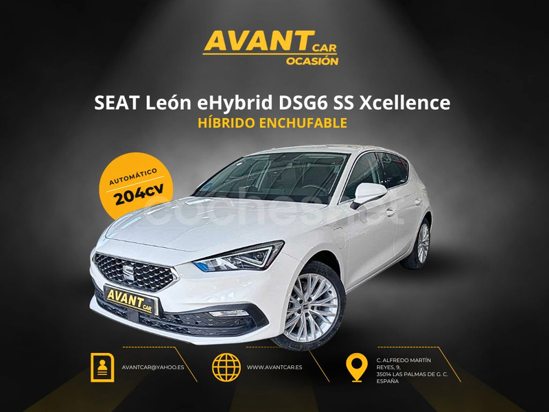 SEAT León 1.4 eHybrid DSG6 SS Xcellence 5p.