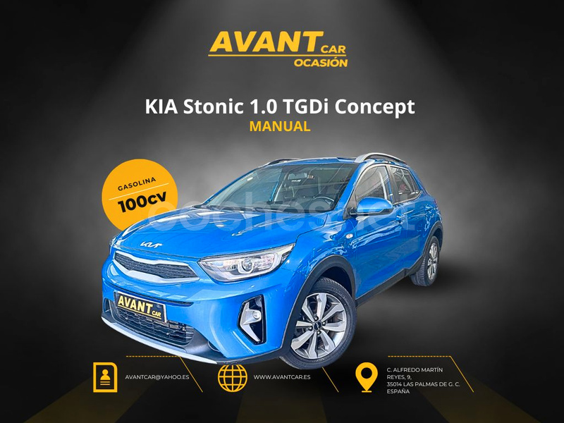 KIA Stonic 1.0 TGDi 74kW 100CV Concept 5p.