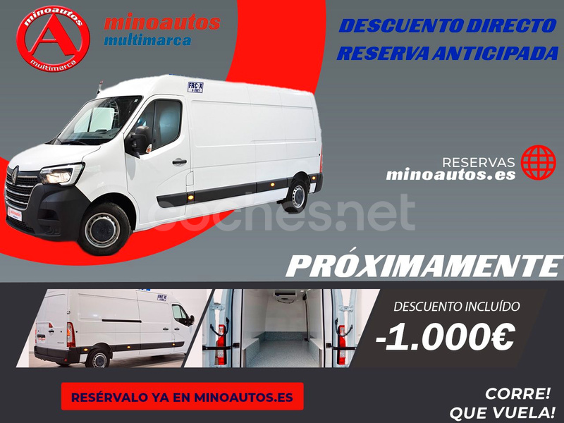 RENAULT MASTER FURGÓN IR L3H2 3.5T 2.3 DCI 135 CV E6 ISOTERMO CON EQUIPO DE FRÍO