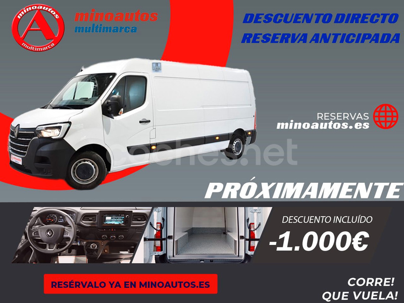 RENAULT MASTER FURGÓN IR L3H2 3.5T 2.3 DCI 135 CV ISOTERMO REFORZADA