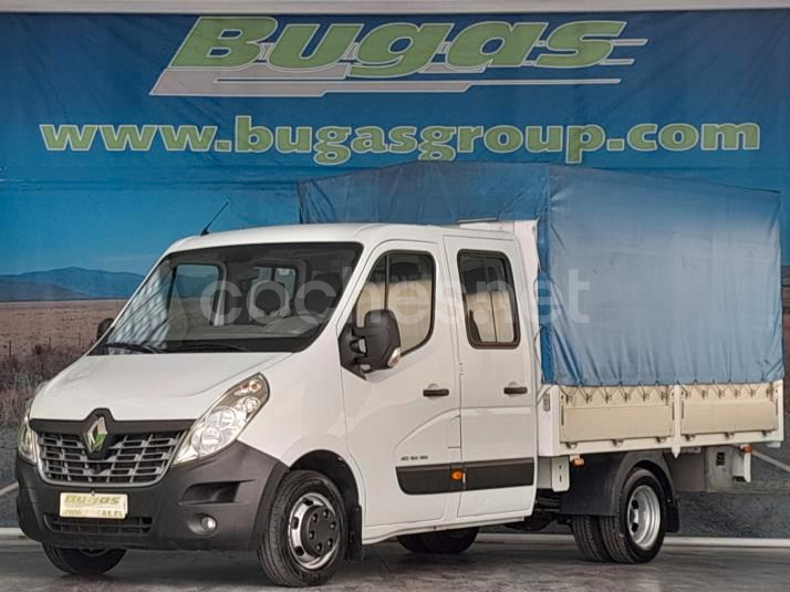 RENAULT MASTER 2.3 DCI 165 CV L3 7 PLAZAS DOBLE RUEDA CAJA ABIERTA