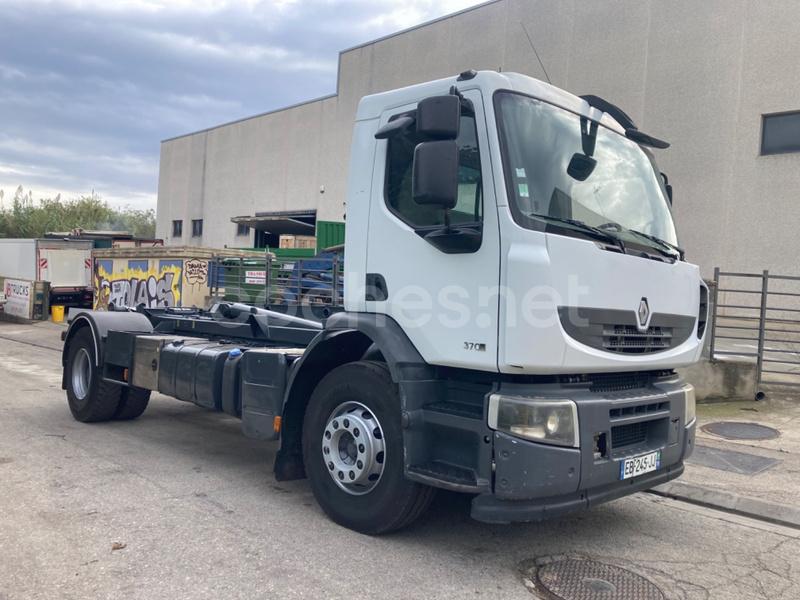 RENAULT PREMIUM 370 GANCHO PORTACONTENEDORES 2 EJES 18T