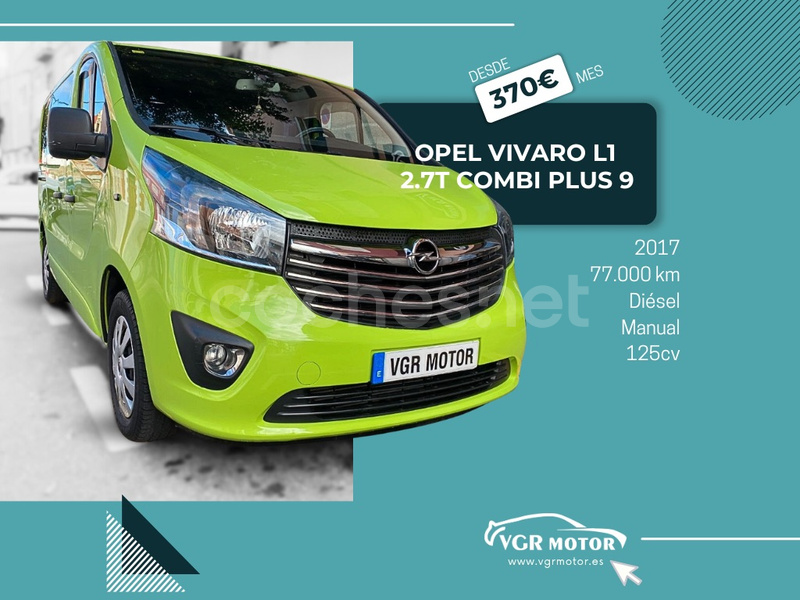 OPEL Vivaro 1.6 CDTI SS L1 2.7t Combi Plus9