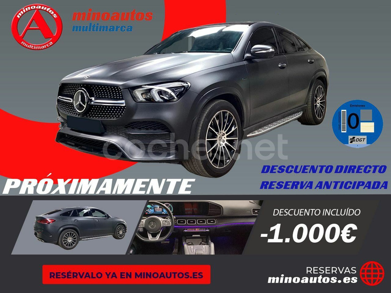 MERCEDES-BENZ GLE Coupé GLE 350 de 4MATIC Hibrido Enchufable