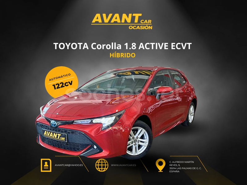 TOYOTA Corolla 1.8 125H ACTIVE ECVT