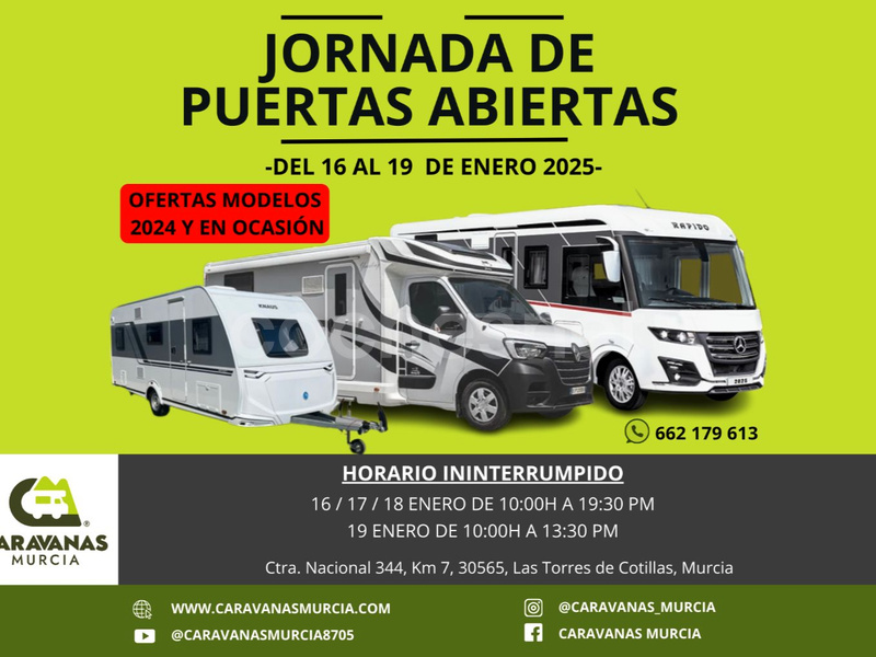 AUTOCARAVANAS SEMINUEVAS