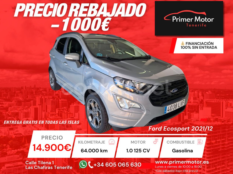 FORD EcoSport 1.0T EcoBoost SS ST Line