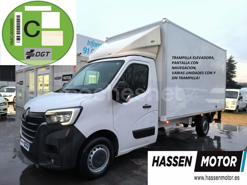 RENAULT Master chasis cabina 2.3Dci En Blue 3500 trampilla elevadora