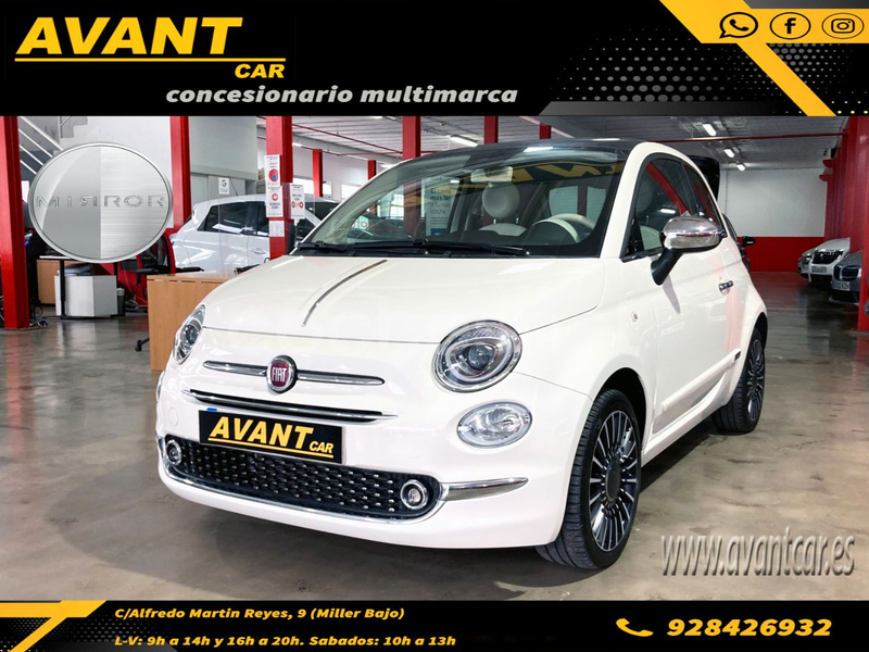 FIAT 500 1.2 8v Mirror