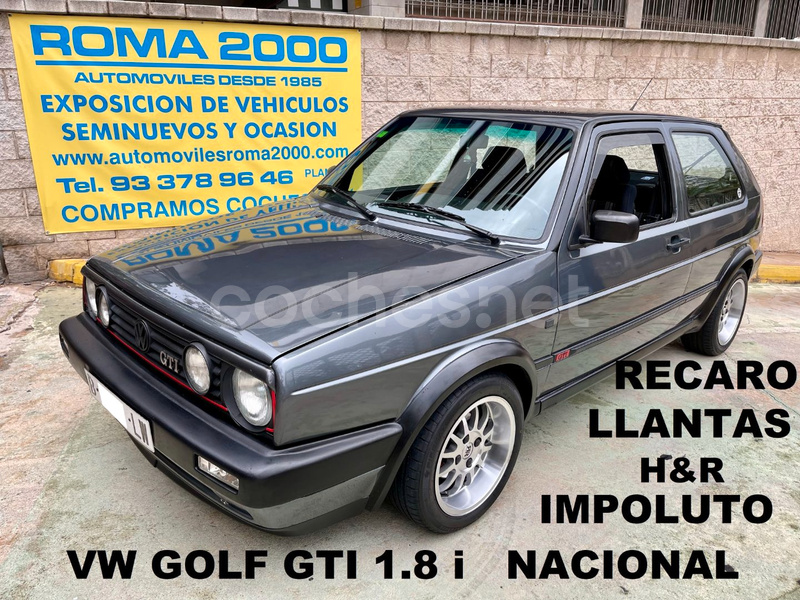 VOLKSWAGEN GOLF GTI 1.8 I NACIONAL IMPOLUTO