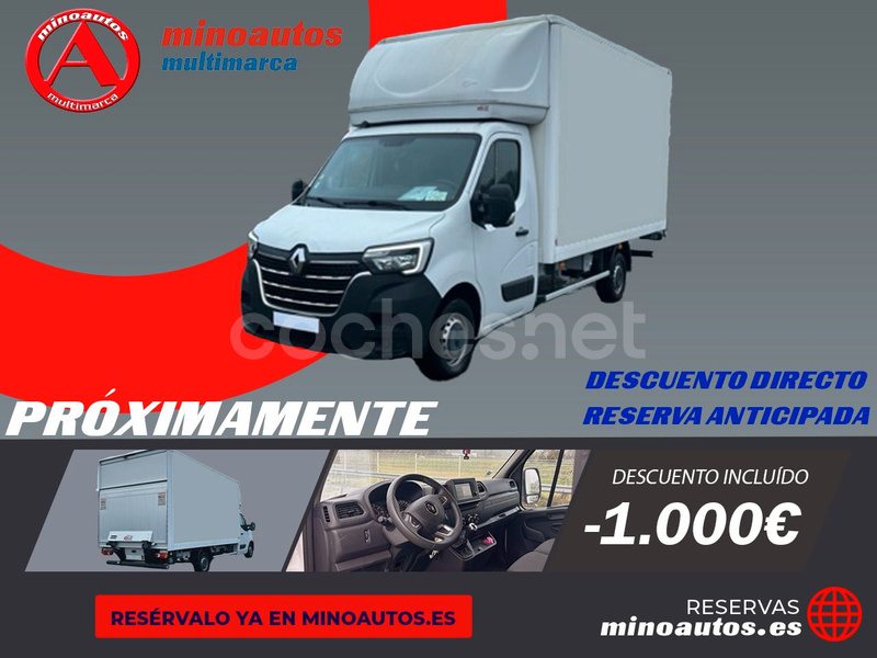 RENAULT MASTER CHASIS CARROZADO 3500 L3 2.3 DCI 145 CV CON PLATAFORMA ELEVADORA